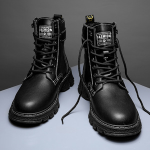 Botas de Trabajo Resistentes al Desgaste para Obras de Construcción, Impermeables, Antideslizantes, Zapatos Deportivos de Senderismo Cómodos para Hombre - Product Image 4