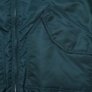 Veste décontractée coupe-vent automne-hiver personnalisée 2025 pour hommes, manteau à manches longues, bombardier d'automne avec décoration brodée, traitement brut - Product Image 2