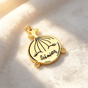 Personalized Metal <b>Name</b> <b>Plate</b> Stamped Varied Thickness Wear‑Proof Brass Gold Apparel Tag for Jeans Handbags Footwear - Product Image 6