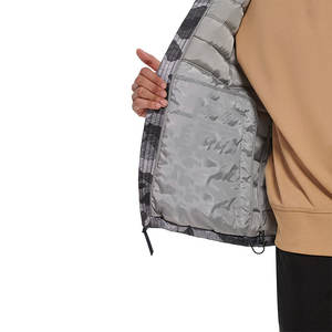 Veste à bulles grande taille pour hommes, style High Street avec col montant, fabriquée à partir de cachemire souple et personnalisable, marque privée, vente à chaud - Product Image 5