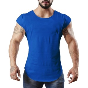 Vêtements de fitness unis gilets en coton Hip Hop décontractés pour hommes chemises respirantes sans manches coupe ajustée maillots de sport musculation - Product Image 6