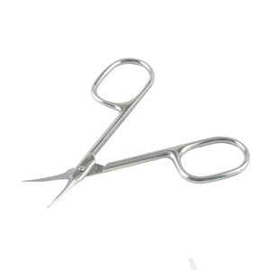 Cómodas empuñaduras de mano Herramientas de manicura y pedicura Tijeras Superficie de corte precisa curvada Tijera de punta afilada - Product Image 5