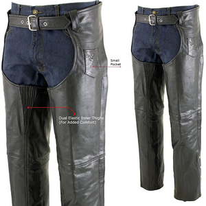 Pantalones de equitación de cuero genuino, cortavientos, impermeables, transpirables, de alta calidad, talla grande, equipo ecuestre al por mayor - Product Image 5