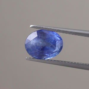 Zafiro Azul Sintético al por Mayor |   Corte Ovalado de 10x8 mm |   Zafiro Pulido de 4.51 Quilates, Certificado, 6mm, Joyería Fina - Product Image 1