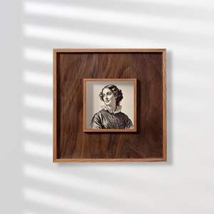 Grand cadre photo en bois pour créer des murs imposants, des points focal, une présence audacieuse, un impact artistique, un accent décoratif, une élégance - Product Image 6