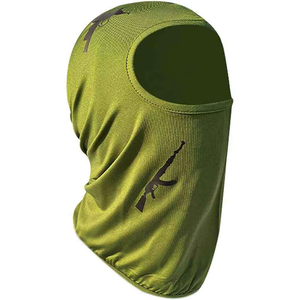 2025 Diseño personalizado Máscara de esquí Al Aire Libre Cara negra logo Tela Un agujero Pasamontañas de punto Máscara de esquí personalizada lavable - Product Image 6