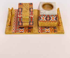 Soporte de incienso de madera de bambú ajustable de alta calidad, quemador de incienso de 9,8 pulgadas con recogedor de cenizas, venta al por mayor para varitas de incienso - Product Image 2