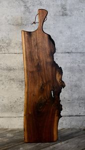 เขียงไม้ไผ่ขนาดใหญ่พิเศษอย่างเป็นธรรมชาติเขียงไม้สำหรับสับอาหารผักและอาหาร - Product Image 3