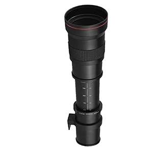 Paquete de Lentes de 18-135 mm y 55-210 mm y Lente Teleobjetivo con Zoom de 420-800 mm, Tarjeta de Memoria de 64 GB, Cámara Mini sin Espejo, 33 Artículos Incluidos - Product Image 5
