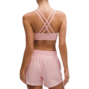 Soutien-gorge de sport pour femmes grande taille, double dos croisé, bretelles, col en U, haut de yoga, haute élasticité, sans armatures, extensible dans les quatre sens, respirant, salle de sport - Product Image 2