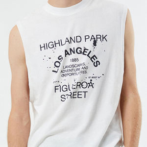 2025 nouvel arrivage en gros Logo personnalisé taille couleur hommes débardeurs Fitness vêtements de sport hommes débardeur pour la vente en ligne - Product Image 6