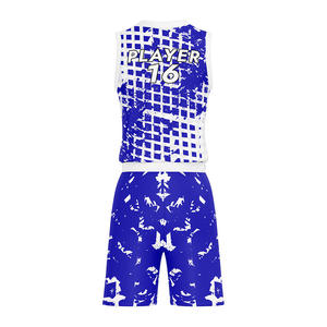 Conjunto de camiseta de baloncesto de alta calidad 2025, impresión personalizada, entrenamiento de equipo deportivo, camisetas de práctica reversibles de baloncesto para hombres - Product Image 6