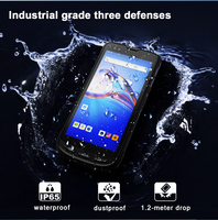 Computadora de Mano Android 10 4+64GB Octa-core, PDA Resistente con Escáner Zebra, Lector de Códigos de Barras 1D 2D QR para Logística
