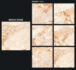 Dyna Root 800x800mm Porcelana 80x80cm Azulejos Cerámica Amarillo Esmaltado Níger Al por mayor - Product Image 6