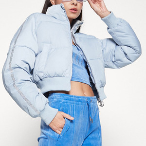 Hot Selling Customized Women Winter Waterproof Puffer Coat Down Bubble Coat Thick Cropped Puffer Jackets Streetwear Jacket - Product Image 2