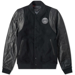 Premium Letterman College Wool Varsity Jacket Winter Bomber Jacket Manches en cuir de vachette Toutes les couleurs disponibles High Standard - Product Image 4