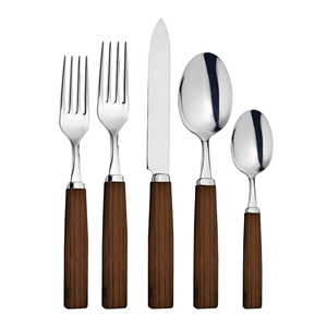 ชุดช้อนส้อมมีดชุบเงินสำหรับตกแต่งอุปกรณ์แบบทันสมัยขายส่ง - Product Image 6