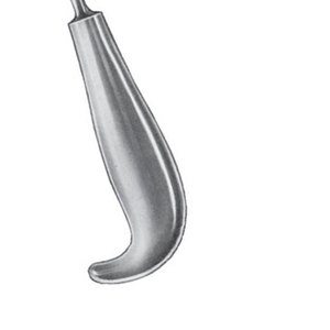 Instrumento médico de gancho de hueso reutilizable y duradero para uso en procedimientos de cirugía de trauma columna vertebral y operaciones ortopédicas generales - Product Image 6
