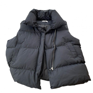 Blouson sans manches pour homme, veste d'hiver à capuche, doudoune, vente en gros - Product Image 2