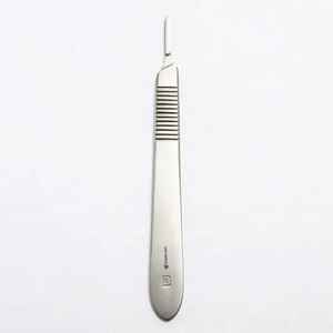 Manche de scalpel en acier inoxydable No 3 manche chirurgical Bp couteau chirurgical sculpture bricolage outils à main de coupe outil de modélisation d'art de coupe - Product Image 2