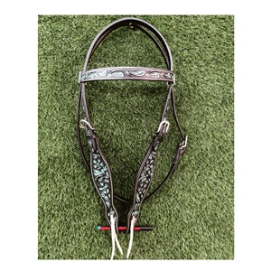 Vente en Gros Accessoires pour Chevaux Western Headstall Outdoor Driving Equipment Horse Riding Racing Equestrian Equipment Lightweight - Product Image 4