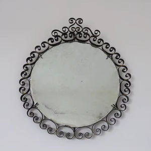 Silver mosaic <b>mirror</b>,<b>round</b> mosaic <b>mirror</b> - Product Image 1