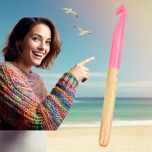 Ensembles d'aiguilles à crochet faites à la main Indskill, couleur personnalisée, différentes tailles, outil de broderie, outil de tricot - Product Image 1