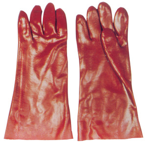 Venta caliente de alta calidad recubierto de PVC seguro trabajo de seguridad guantes de trabajo - Product Image 3