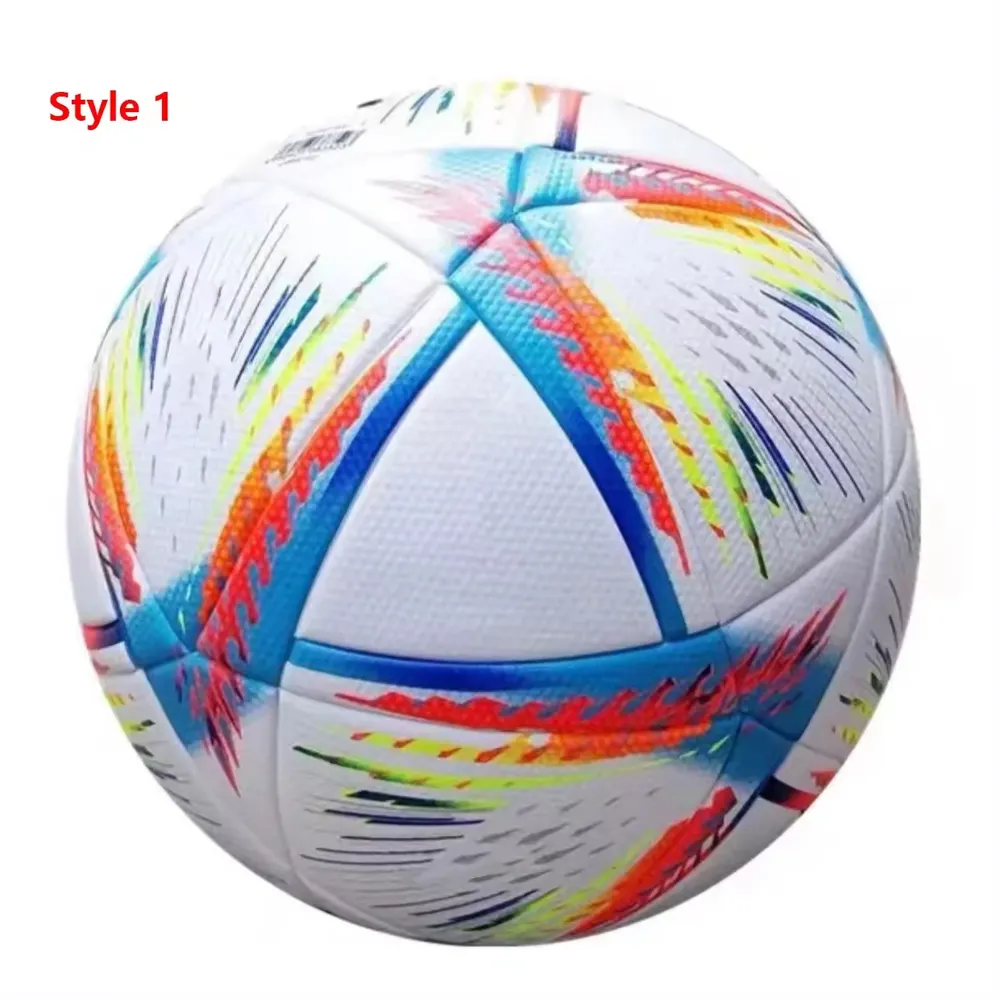 Balón de fútbol de la mejor calidad, entrenamiento, logotipo personalizado, balón de fútbol colorido hecho en Pakistán, Fútbol