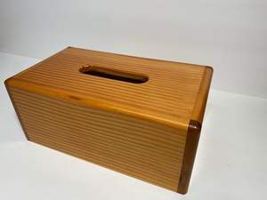 Luxury Walnut Tissue <b>Box</b> | Wooden <b>Paper</b> Holder for Bathroom & Living Room | Modern Desktop <b>Storage</b> Case | Home Decor Organiser - Product Image 4