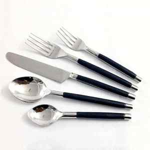 Couverts en métal à mélange d'os Couverts en acier inoxydable 304 Set Vente en gros Espace personnalisé Élégant Meilleure vente Métal personnalisé brillant - Product Image 2