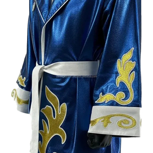 Fabricant de Robes de Boxe à Marque Privée – Robes de Cérémonie à Capuche en Satin Personnalisées – Vêtements de Boxe en Gros - Product Image 5