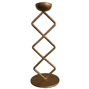 Soporte de luz de té votivo de lujo pequeño de metal artesanal para Garde - Product Image 2