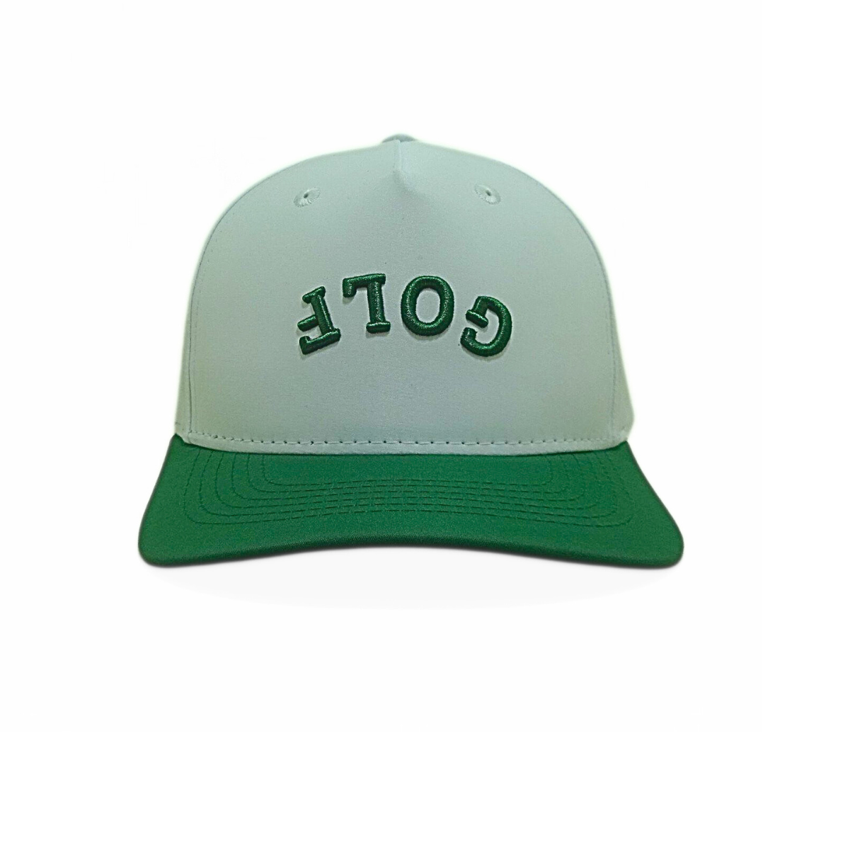green white