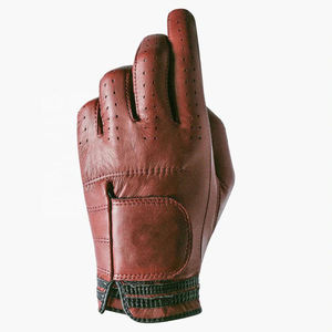 Gants de golf en cuir de qualité supérieure pour hommes-Personnalisables avec logo brodé, gants de golf météorologiques de haute qualité pour hommes - Product Image 1