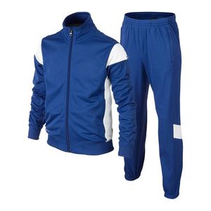 100% survêtement en polyester de haute qualité fabriqué en usine avec logo personnalisé le plus récent survêtement léger personnalisé pour hommes - Product Image 3