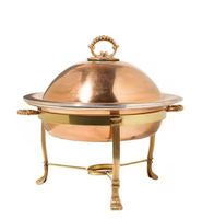 Plat de service en acier inoxydable pour traiteur, matériel hôtelier, attrayant, capacité 9 litres, écologique, pour mariage