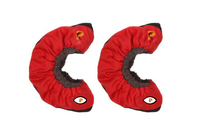 Couvre-patins à glace et protège-lames personnalisés avec logo, en polyester, impression par transfert thermique, unisexe