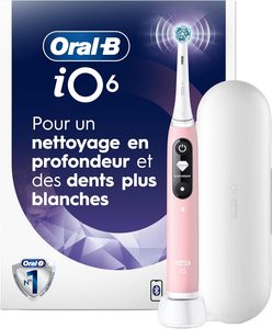 Brosse à dents rechargeable ORAL-B IO SERIES 6 rose 1CT - Product Image 1