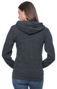 Sweat à capuche Hommes Tri Blend Hoodie Basic Zipper Full-Zip Sweat à capuche Loose Fit Hoodies - Product Image 3