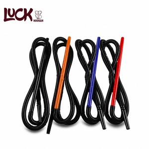 Vente directe usine : <span class=keywords><strong>Tuyau</strong></span> de <span class=keywords><strong>chicha</strong></span> en plastique 1,8 m/1,5 m et embouts buccaux en caoutchouc, poignée en mousse souple, accessoires jetables pour <span class=keywords><strong>chicha</strong></span> - Product Image 1