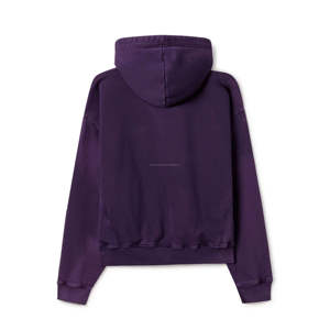 Men's Heavy <b>Weight</b> French Terry Oversized Shoulder Hoodie with Cropped Hood Streetwear Style <b>Free</b> Sample for Winter - Product Image 4