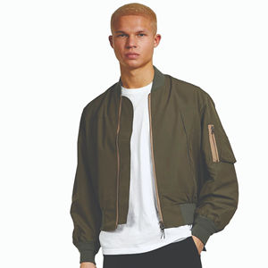 Blouson Bomber Homme Hiver Personnalisé Grande Taille en Polyester Coton Imperméable Respirant à Capuche – Nouveau Modèle Vente en Gros - Product Image 2