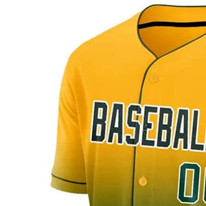 Meilleur prix maillot de baseball et de softball personnalisé nouveau style avec matériau respirant pour l'usure - Product Image 4