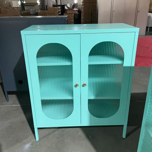 ארונות מטבח פלדה ארונות מטבח מוכן להרכיב לוח צד מתכת עבור סלון מטבח ארונות ריהוט - Product Image 5