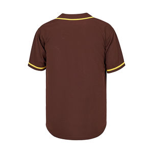 เสื้อยืดผ้าฝ้าย100% สำหรับผู้ชายทรงหลวมพิมพ์ลายแฟชั่นใหม่ทีมเบสบอลขายส่งคุณภาพสูงออกแบบได้ตามต้องการ - Product Image 2