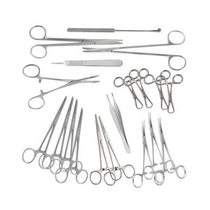 ชุดอุปกรณ์ผ่าตัดหลอดเลือดชุดสเตนเลสชุดเครื่องมือผ่าตัดทั่วไป - Product Image 1