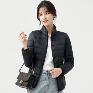 เสื้อแจ็คเก็ตขนเป็ดแขนยาวเสื้อแจ็คเก็ตแฟชั่นสำหรับผู้ชาย - Product Image 3