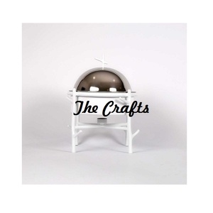 Plat de service de riz en acier de fer de nouvelle conception 50pcs quantité minimale de commande pour le plat de casserole d'utilisation de mariage d'hôtel - Product Image 3