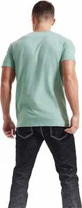 T-shirts pour hommes T-shirt en coton T-shirts décontractés pour hommes Chemise vierge unisexe basique solide pour hommes - Product Image 6
